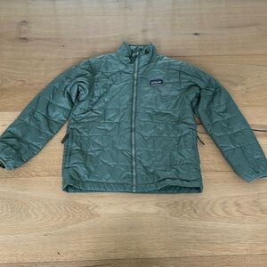 Kids' Nano Puff® Brick Quilt Jacket sage green kids 10